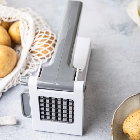 Taietor cartofi, lame otel inoxidabil 10 mm, picioare antiderapante (KH-1872) [7]