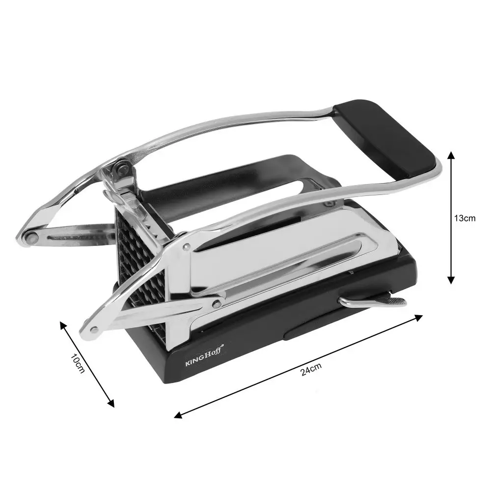 Taietor de legume manual din otel inoxidabil cu 2 lame (KH-1207) [2]