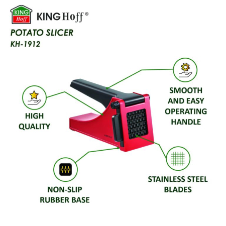 Taietor si feliator manual pentru cartofi prajiti (KH-1912) [6]