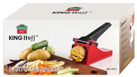 Taietor si feliator manual pentru cartofi prajiti (KH-1912) [4]