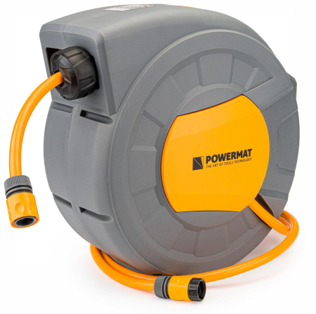 Tambur automat cu furtun gradina 20m si suport perete PM1125 (PM-ABNW-20M) [1]