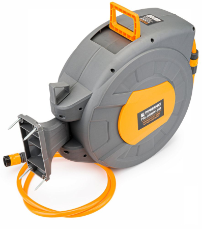 Tambur automat cu furtun gradina 20m si suport perete PM1125 (PM-ABNW-20M) [6]