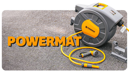 Tambur automat cu furtun gradina 20m si suport perete PM1125 (PM-ABNW-20M) [26]