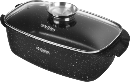 Bucatarie - Tava copt 5,8L antiaderenta, 32 x 11 cm, pentru inductie/gaz/electric (KD4353)