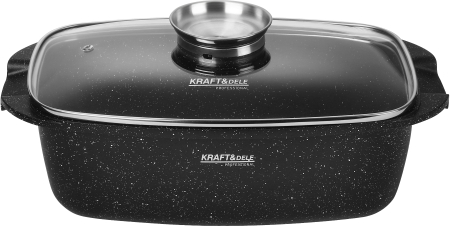 Tava copt 5,8L antiaderenta, 32 x 11 cm, pentru inductie/gaz/electric (KD4353) [2]