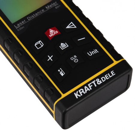 Telemetru cu laser digital 60m + husa protectie (KD10406) [5]