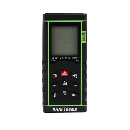 Telemetru cu laser digital 80m + husa protectie (KD10407) [1]