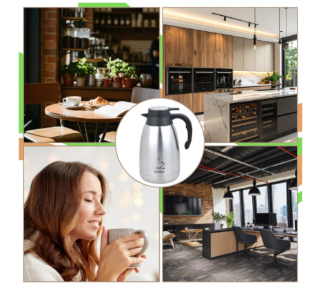 Termos cafea inox 2L cu pereti dubli si sistem de turnare (KH-2094) [3]