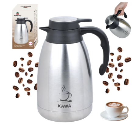 Termos cafea inox 2L cu pereti dubli si sistem de turnare (KH-2094) [2]