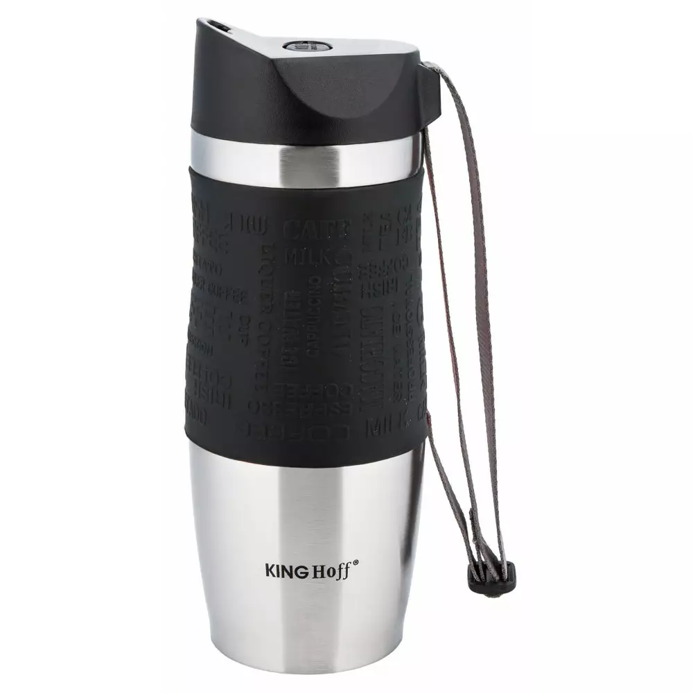 Cana termos din otel inoxidabil diverse culori 380 ml (KH-4176) [5]