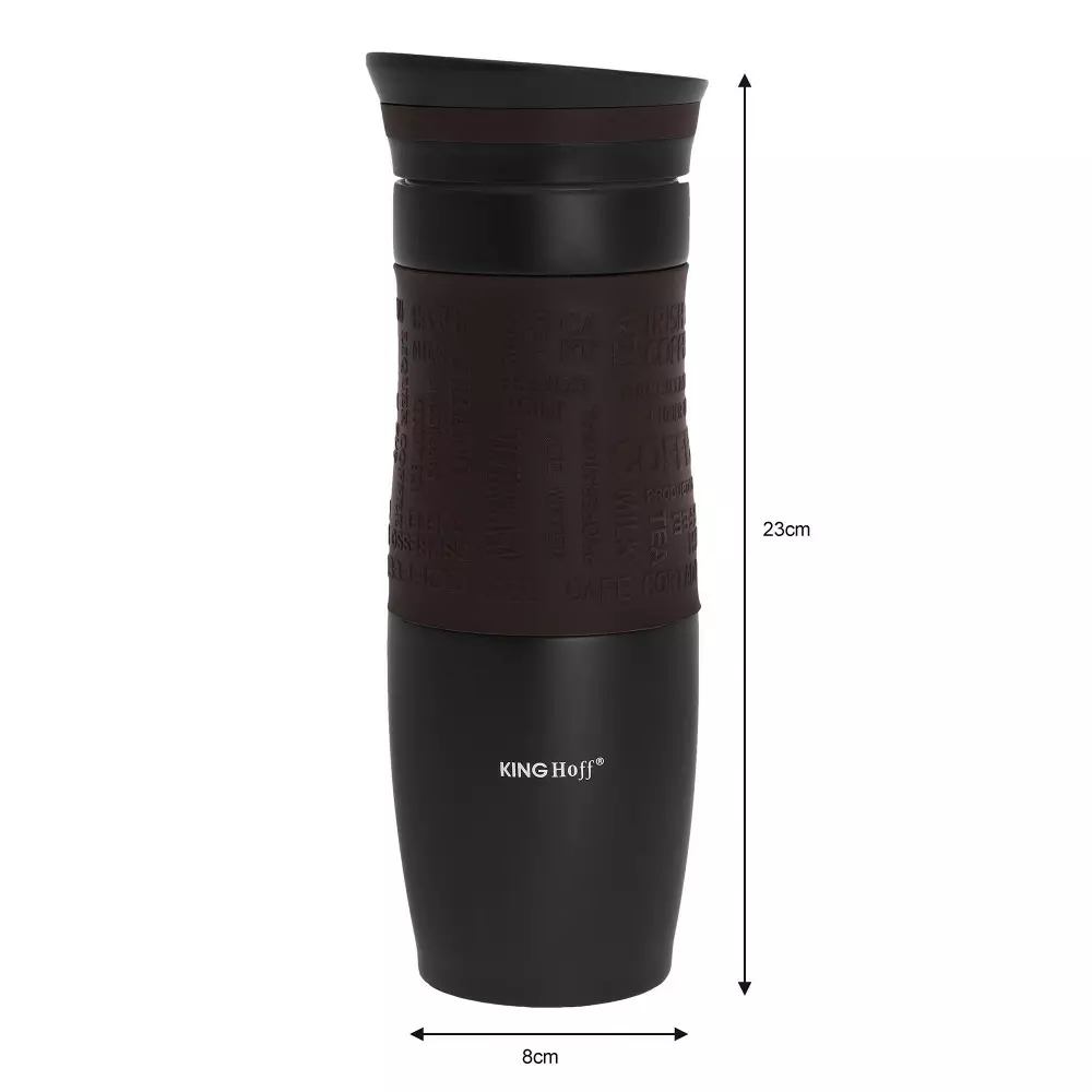 Cana termos din otel inoxidabil diverse culori 500 ml (KH-4177) [5]