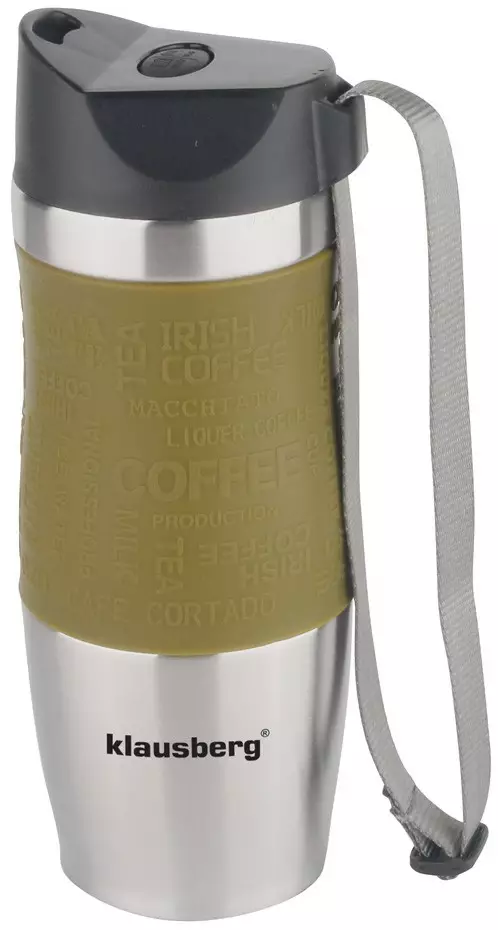 Cani si pahare - Cana termos din otel inoxidabil diverse culori 380 ml (KB-7101)