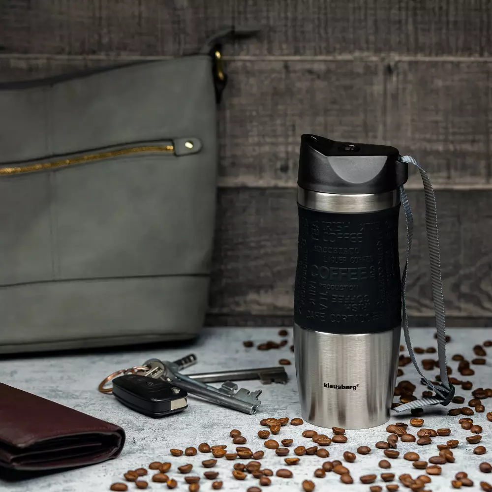 Cana termos din otel inoxidabil diverse culori 380 ml (KB-7101) [1]