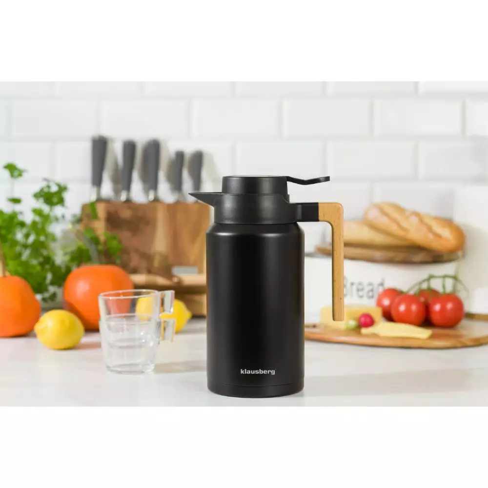 Termos otel inoxidabil negru 2l (KB-7611) [1]