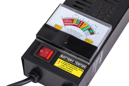 Tester analogic pentru baterii auto 6  12 V 200-1000A (KD5675) [15]