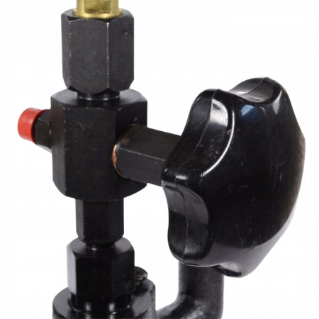 Tester presiune injector diesel 600bar cu parghie adaptoare (27509) [5]