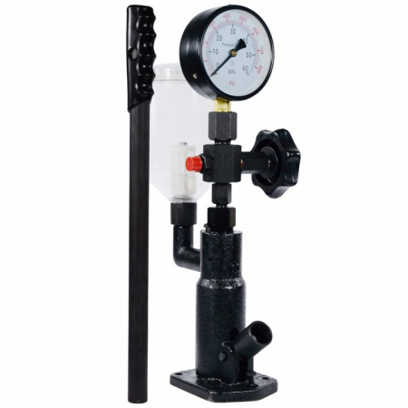 Tester presiune injector diesel 600bar cu parghie adaptoare (27509) [3]