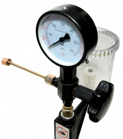 Tester presiune injector diesel 600bar cu parghie adaptoare (M57686) [2]