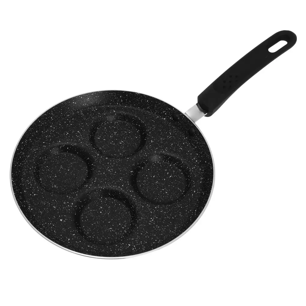Tigai - Tigaie aluminiu pentru clatite cu invelis marmura neagra 24 cm (KH-3928)