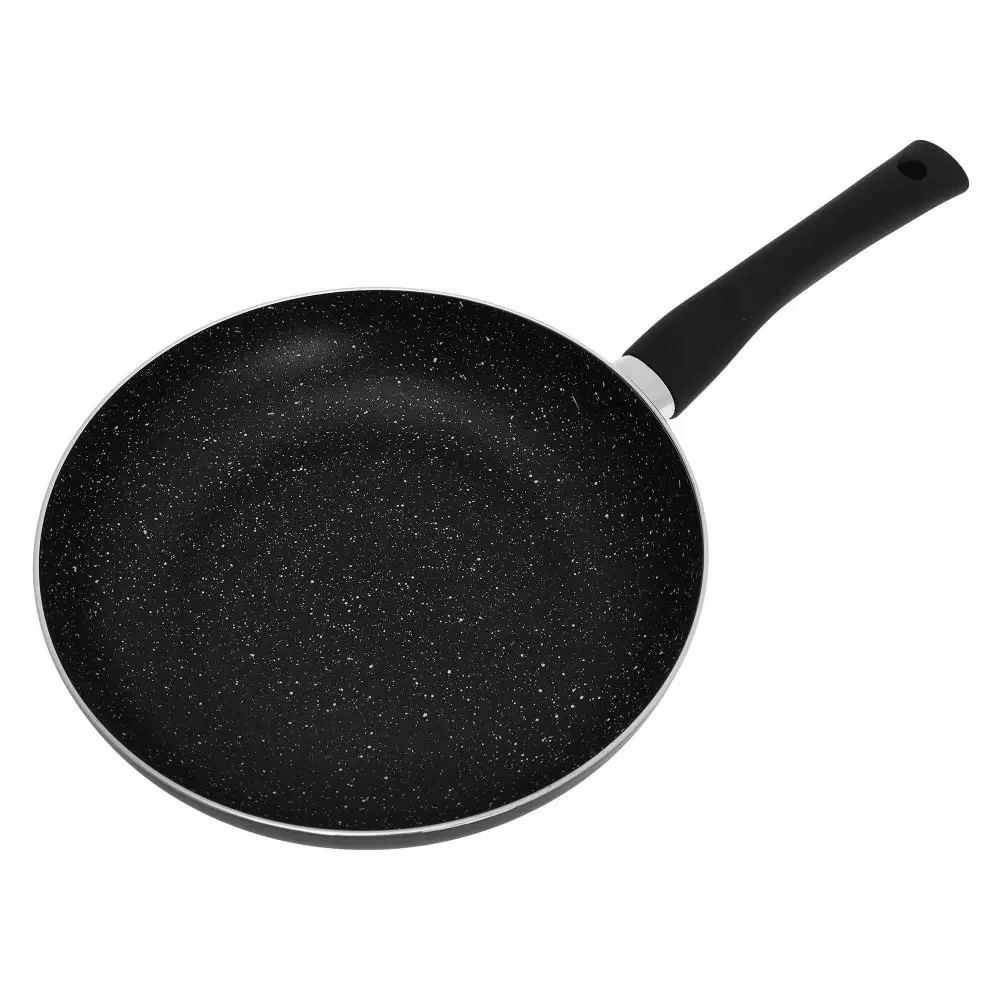 Tigaie cu capac din aluminiu si invelis marmura neagra 26 cm (KH-3958) [3]