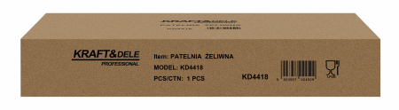 Tigaie din fonta 30 cm pentru prajit si gatit, compatibila cu inductie, gaz si cuptor (KD4418) [11]