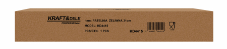 Tigaie din fonta 31 cm pentru prajit carne si legume, tigaie grea compatibila cu inductie, gaz si cuptor (KD4415) [10]