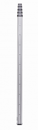 Tija rigla brat dispozitiv telescopic 5m masurare inaltime nivelare cu bula (KD1097) [3]
