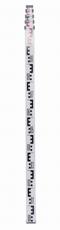Tija rigla brat dispozitiv telescopic 5m masurare inaltime nivelare cu bula (KD1097) [2]