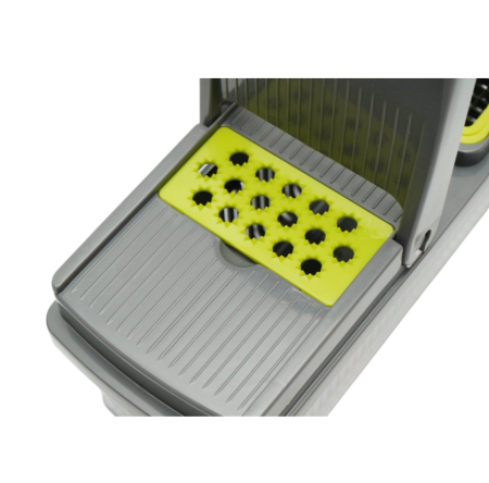 Tocator de legume multifunctional 12 in 1, cu 8 lame inox si recipient colectare  (AAA346) [11]
