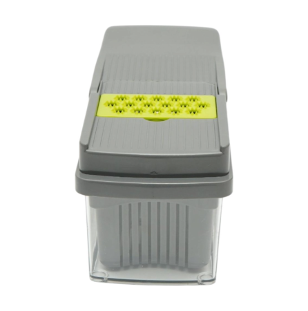 Tocator de legume multifunctional 12 in 1, cu 8 lame inox si recipient colectare  (AAA346) [8]