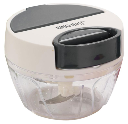 Casa - Tocator de mana de bucatarie alb cu elemente gri 400ml (KH-1881)