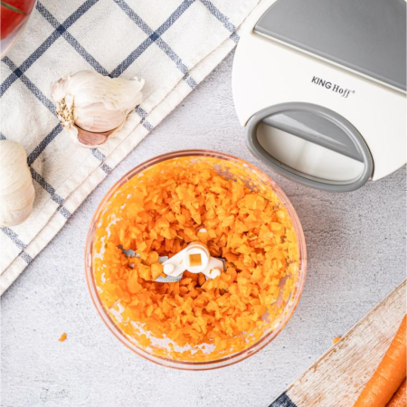 Tocator de mana de bucatarie alb cu elemente gri 400ml (KH-1881) [12]