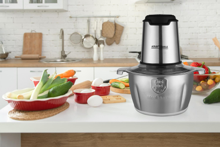 Tocator electric carne si legume 2 L 350W cu bol inox si lame otel inoxidabil (KD4121) [14]