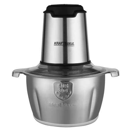 Tocator electric carne si legume 2 L 350W cu bol inox si lame otel inoxidabil (KD4121) [18]