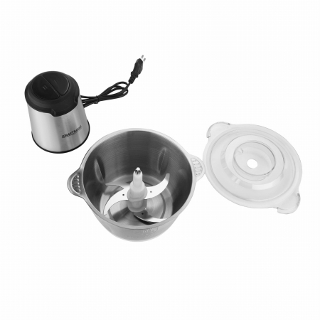 Tocator electric carne si legume 2 L 350W cu bol inox si lame otel inoxidabil (KD4121) [21]