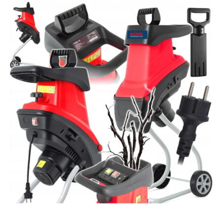 Mori / batoze / zdrobitoare - Tocator electric pentru crengi, 2600 W, cos colectare 50 L, max. 40 mm (BX-3290)