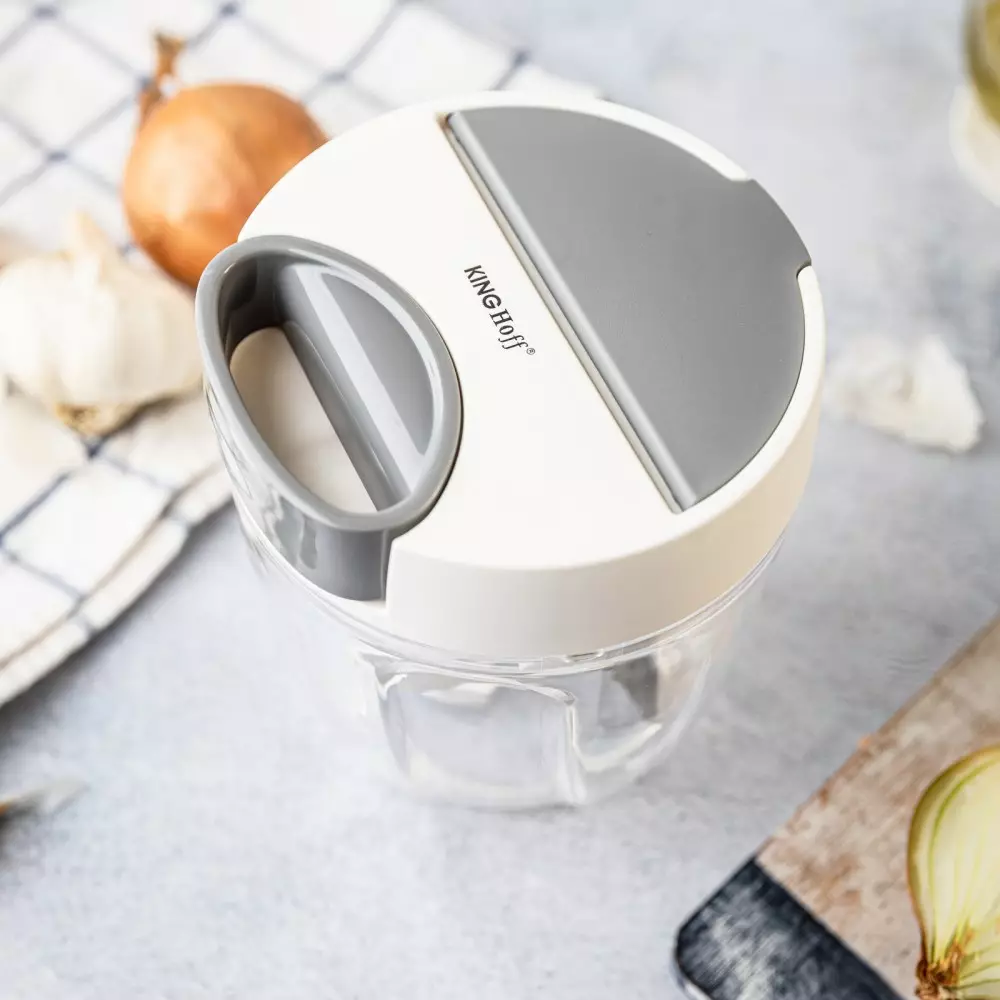 Tocator manual de bucatarie cu snur gri 900ml (KH-1882) [3]
