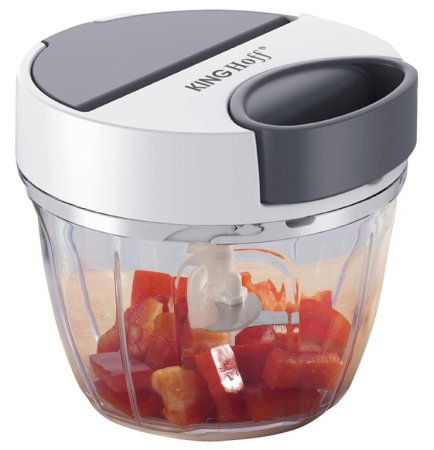 Tocator manual de bucatarie cu snur gri 900ml (KH-1882) [22]