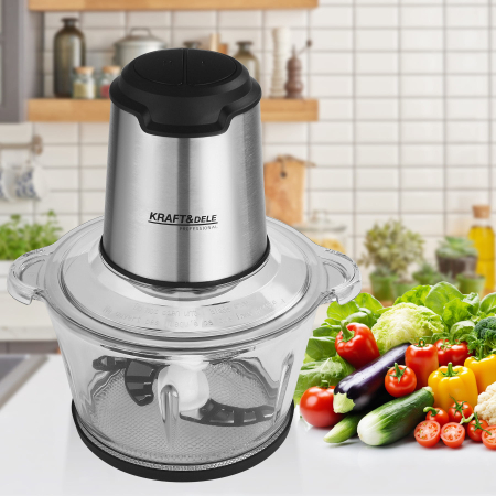 Tocator maruntitor electric pentru carne si legume 2L 350W (KD4120) [6]