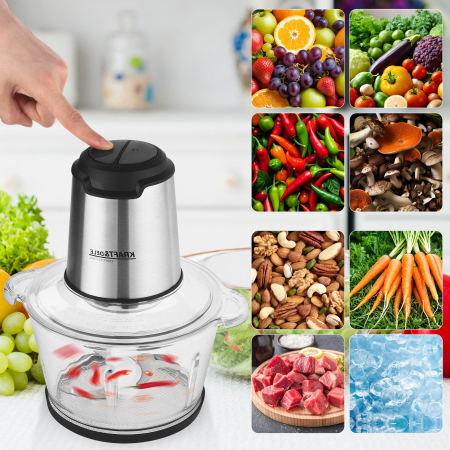 Tocator maruntitor electric pentru carne si legume 2L 350W (KD4120) [8]