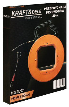 Tragator cabluri din fibra de sticla 30 m, 4 mm (KD3517) [26]