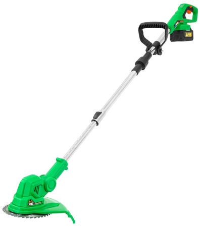 Masini tuns - Trimmer iarba cu acumulator 20V 2x3.0Ah cu cap rotativ si brat reglabil pentru taiere precisa (B4353)