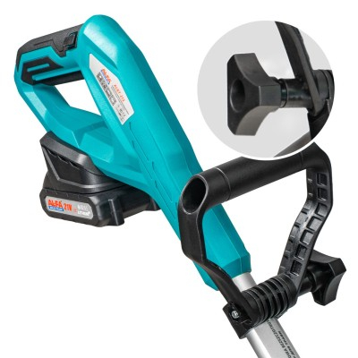 Trimmer pe acumulator 21V cu 2 acumulatori si disc de taiere (ALGT-213) [8]