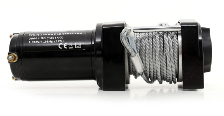 Troliu auto cu Telecomanda Radio 12V 3000LBS 1361 kg (KD1562) [2]