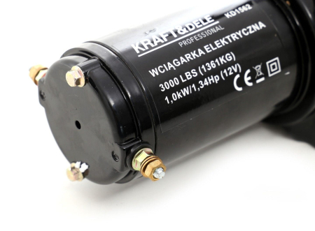 Troliu auto cu Telecomanda Radio 12V 3000LBS 1361 kg (KD1562) [3]