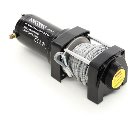 Troliu auto cu Telecomanda Radio 12V 3000LBS 1361 kg (KD1562) [13]