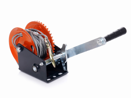 Troliu cu manivela franghie sufa de otel 1588 kg (KD1313) [5]