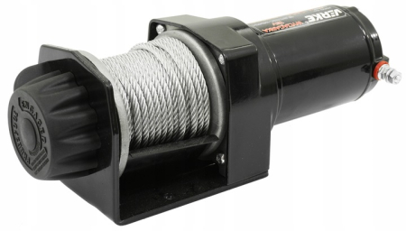 Troliu electric auto 12V 2000LBS cu cablu otel 12m, pentru ATV remorca si tractare (V06030) [10]