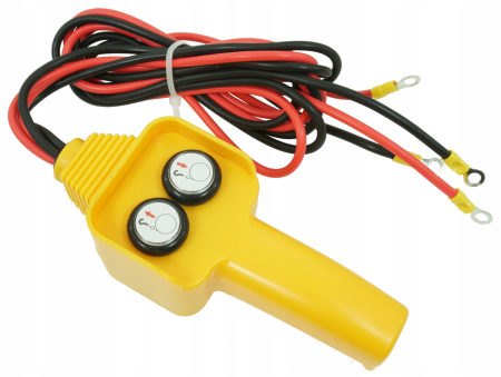 Troliu electric auto 12V 2000LBS cu cablu otel 12m, pentru ATV remorca si tractare (V06030) [5]