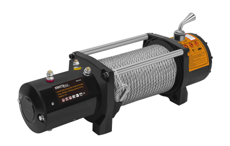 Troliu electric auto 12V 4500W cu forta de tractare 3629 kg si cablu de otel 28 m (KD2196) [4]